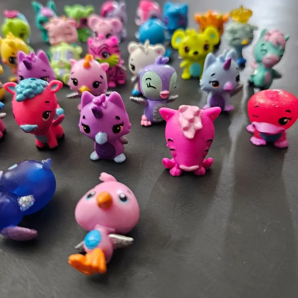 Lot of 37 Hatchimals CollEGGtibles Minifigures Unique 1 Duplicate
